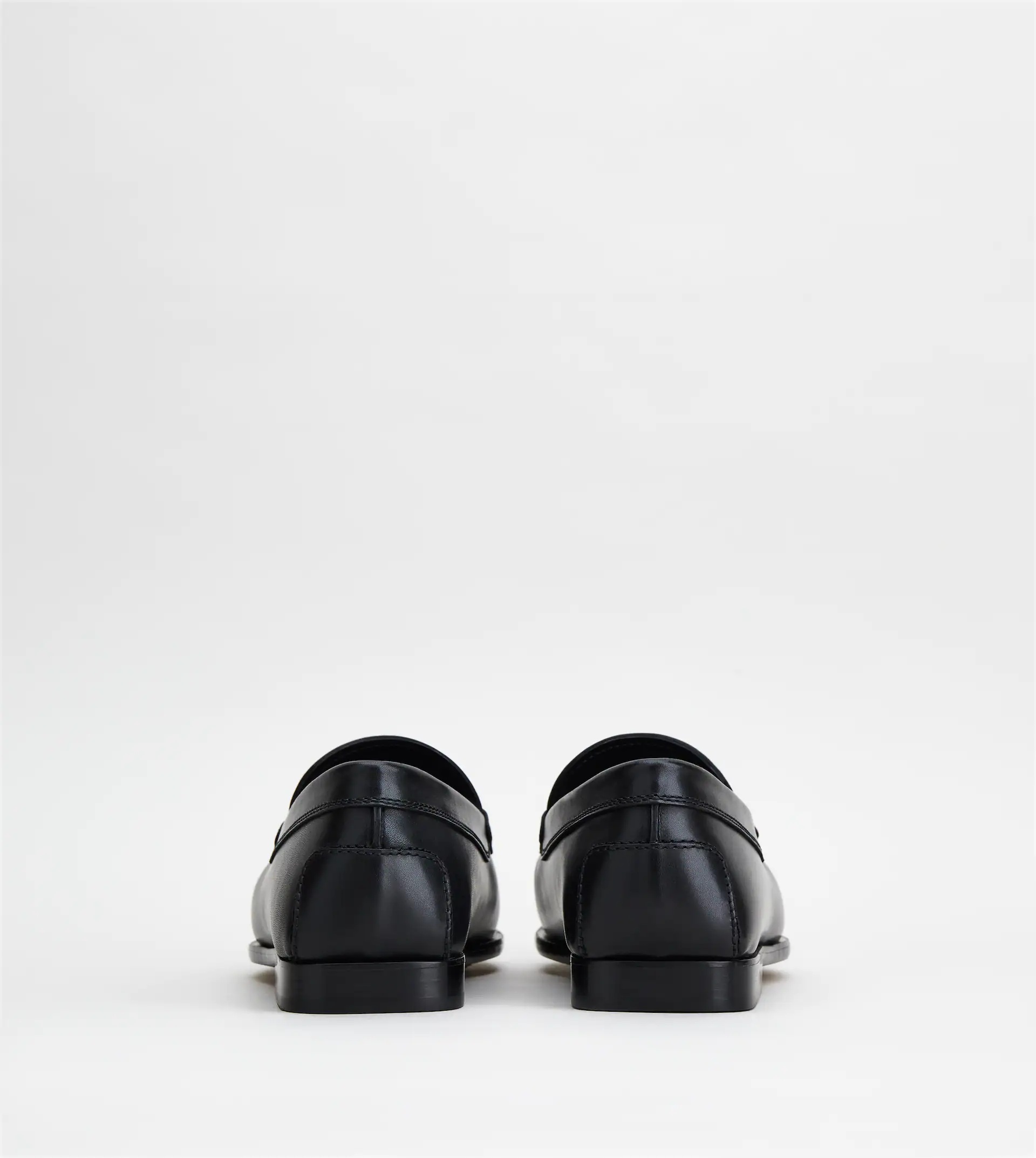 LOAFERS IN LEATHER - BLACK - 2