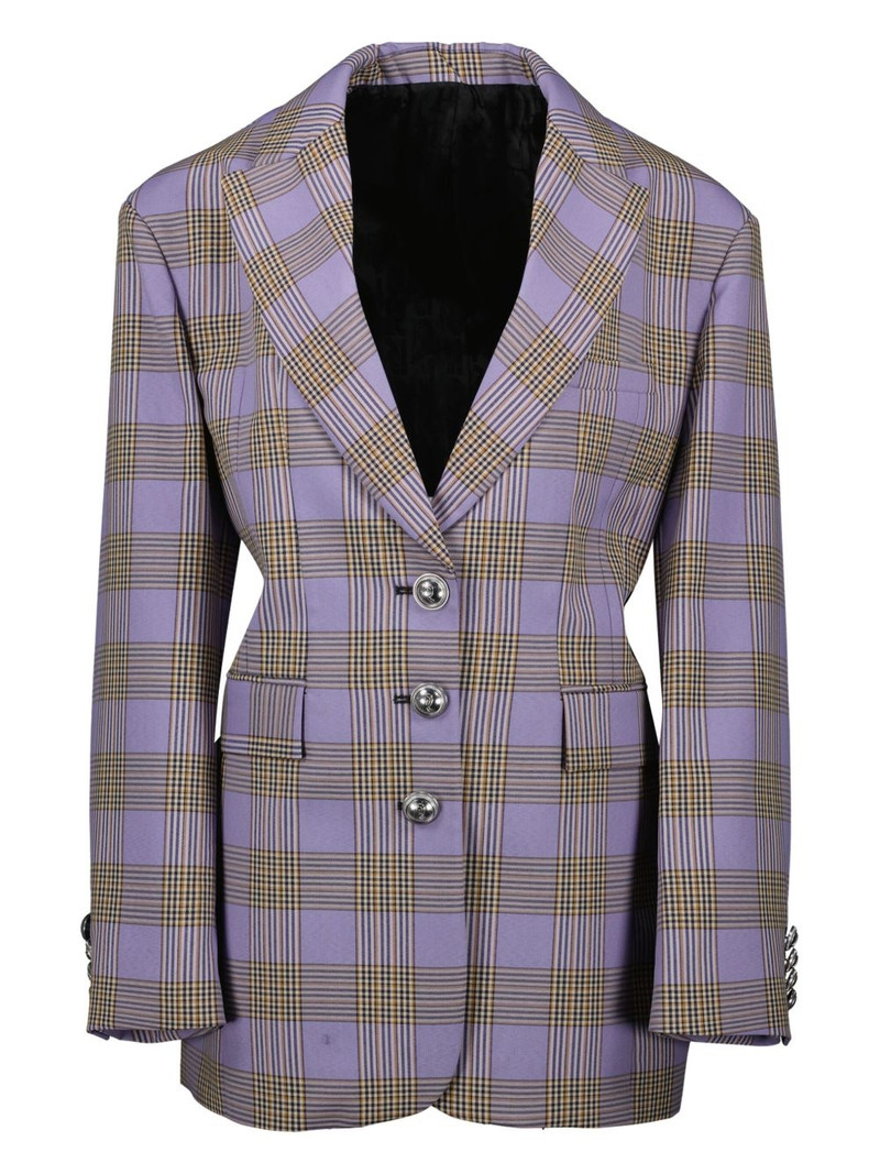 checked blazer 1