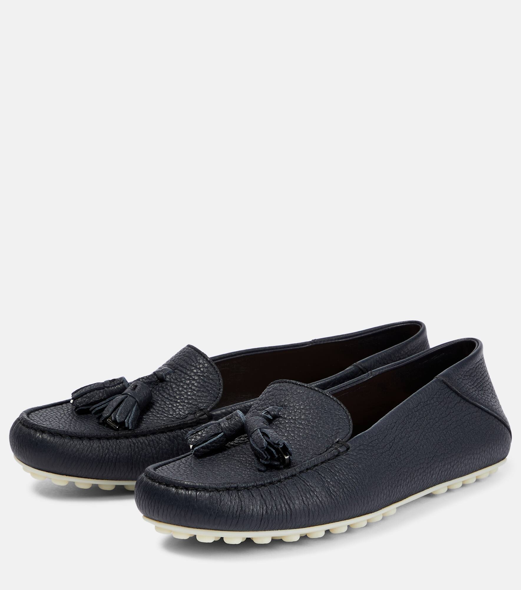 Dot Sole leather moccasins - 5