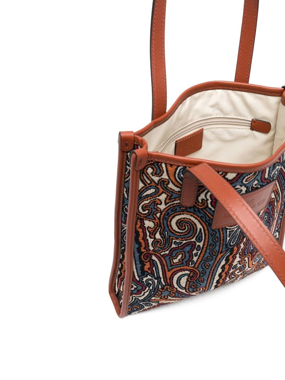 Paisley-Jacquard tote bag - 5