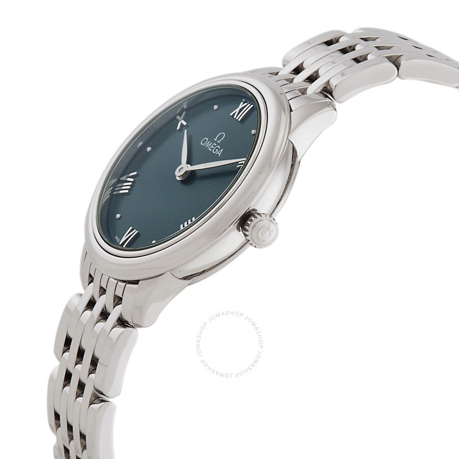 Omega De Ville Quartz Green Dial Ladies Watch 434.10.28.60.10.001 - 2