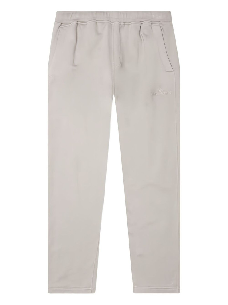 logo-embroidered track pants 1