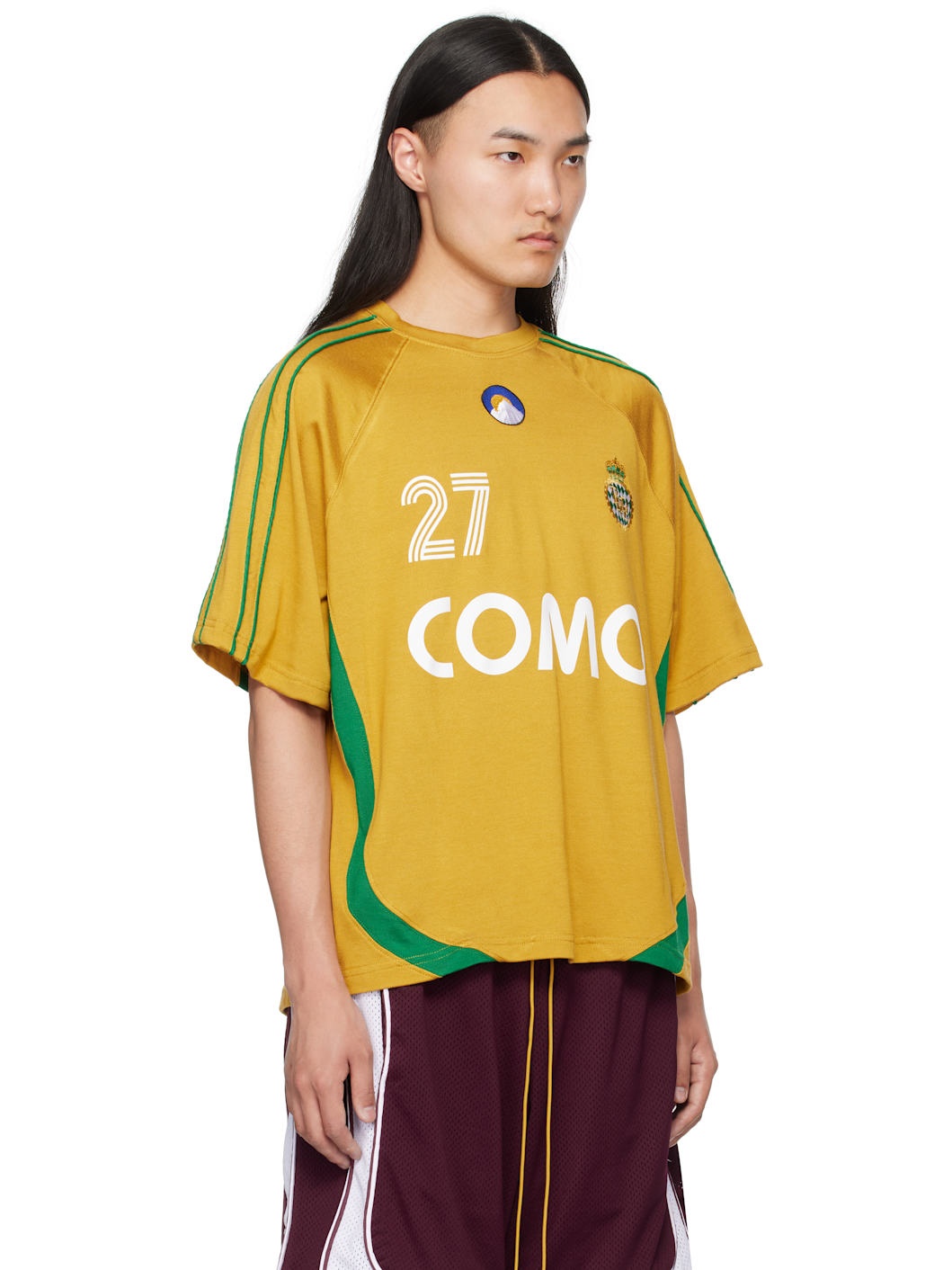 Yellow 'Rhude 27' Jersey - 2