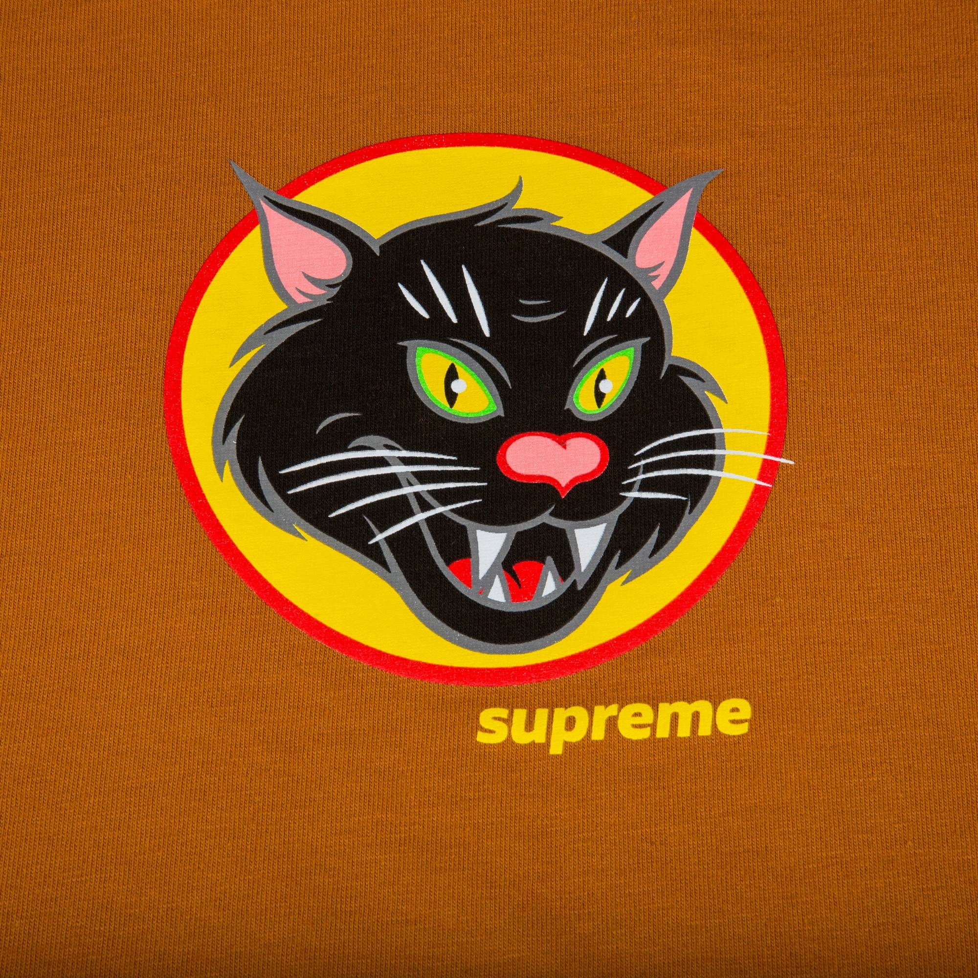 Supreme Black Cat Tee 'Burnt Orange' - 2