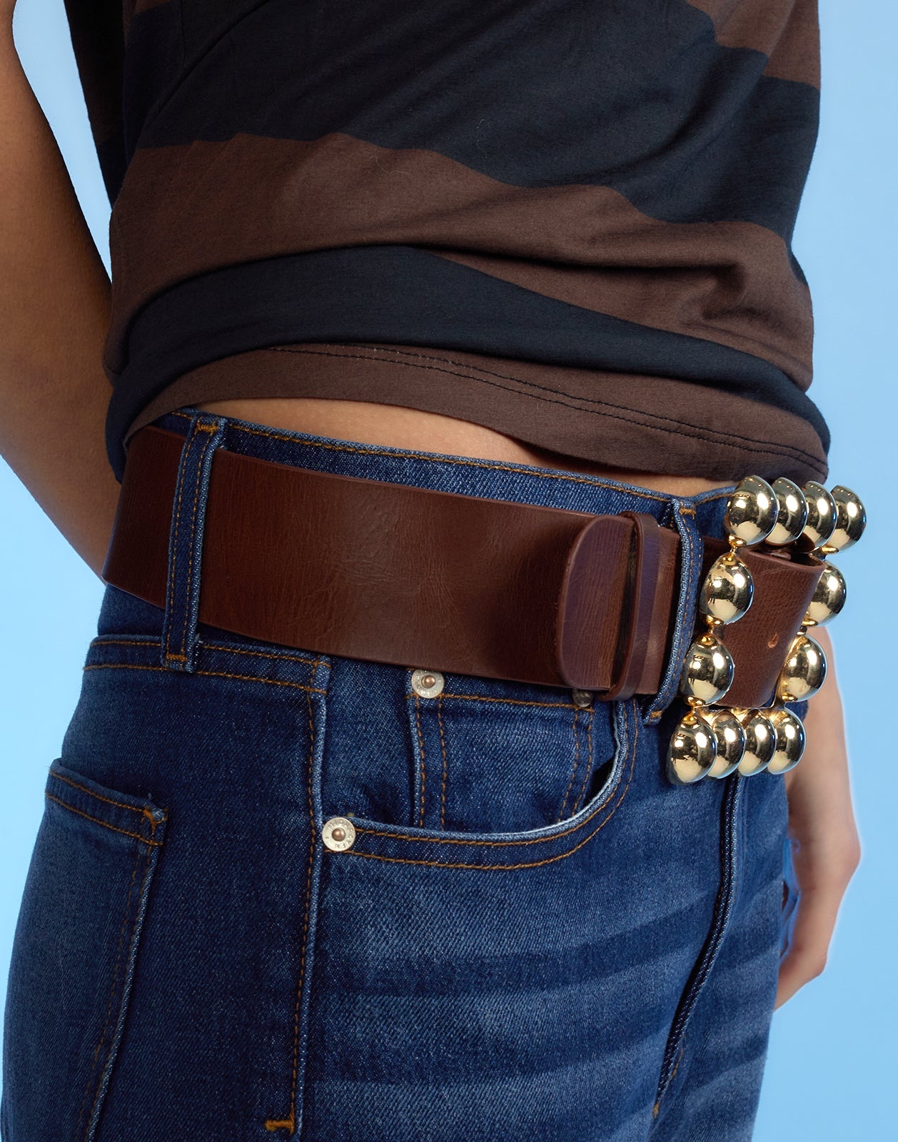 Oversized Buckle Belt - 3