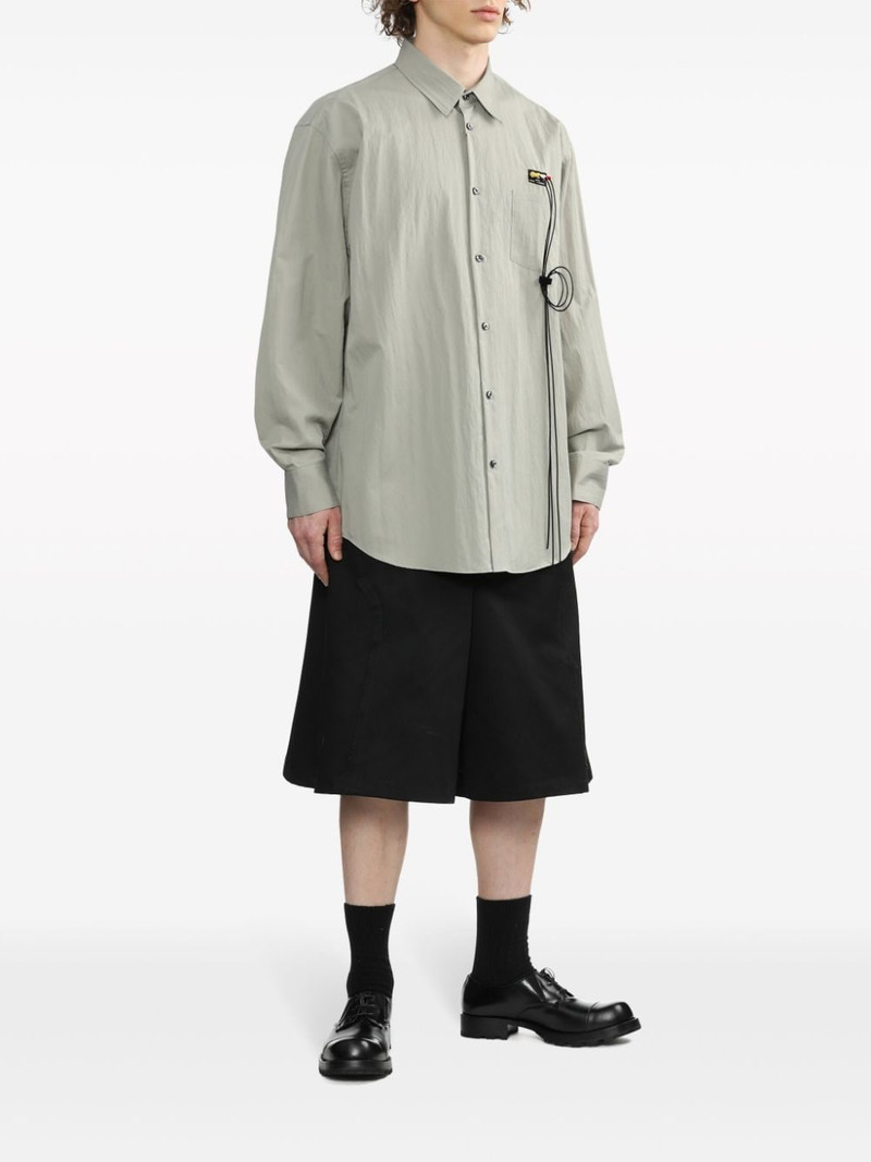 doublet 3D-detail technical-cotton shirt outlook
