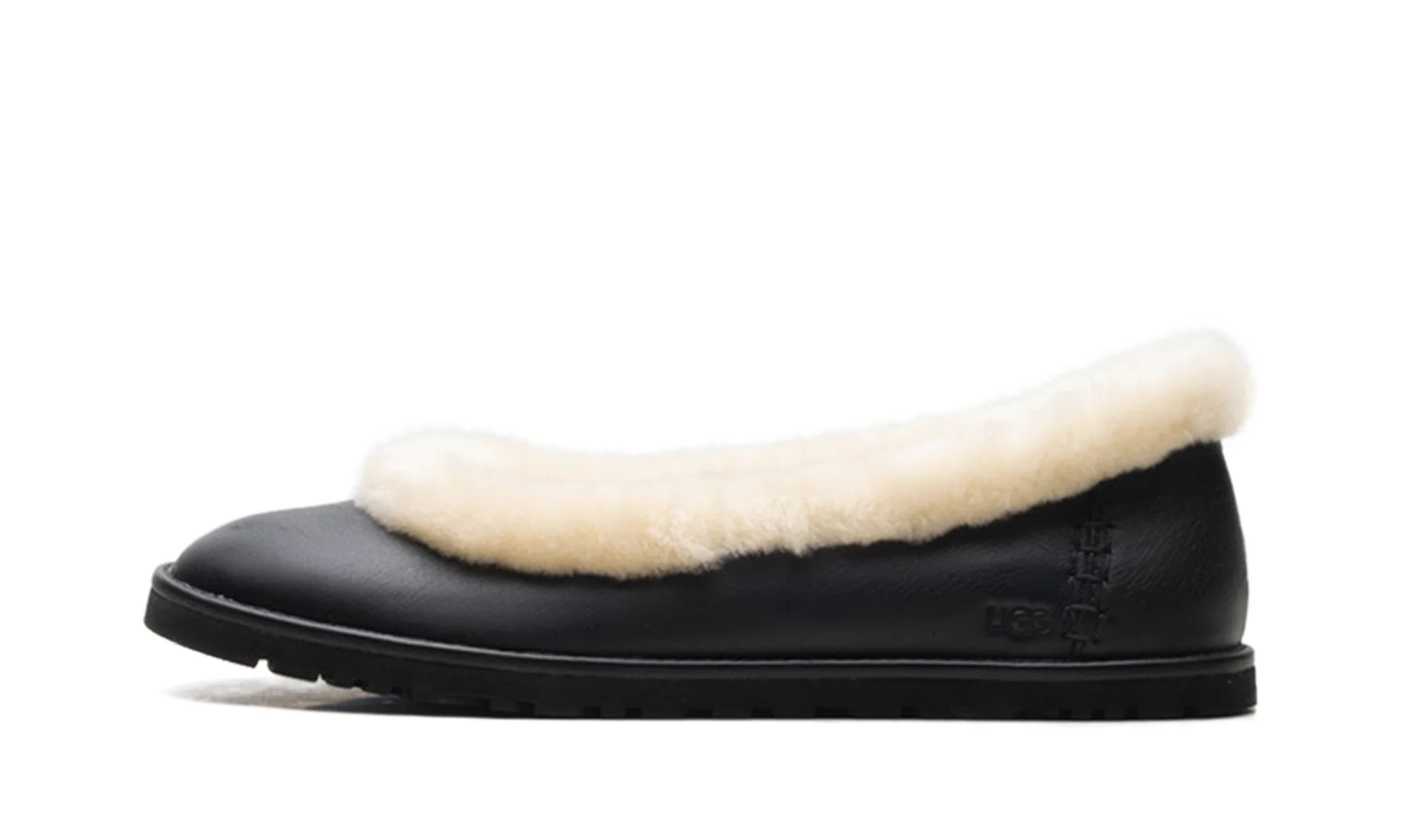 Zora Leather Ballet Flat WMNS "Black" 1178450 BLK - 1