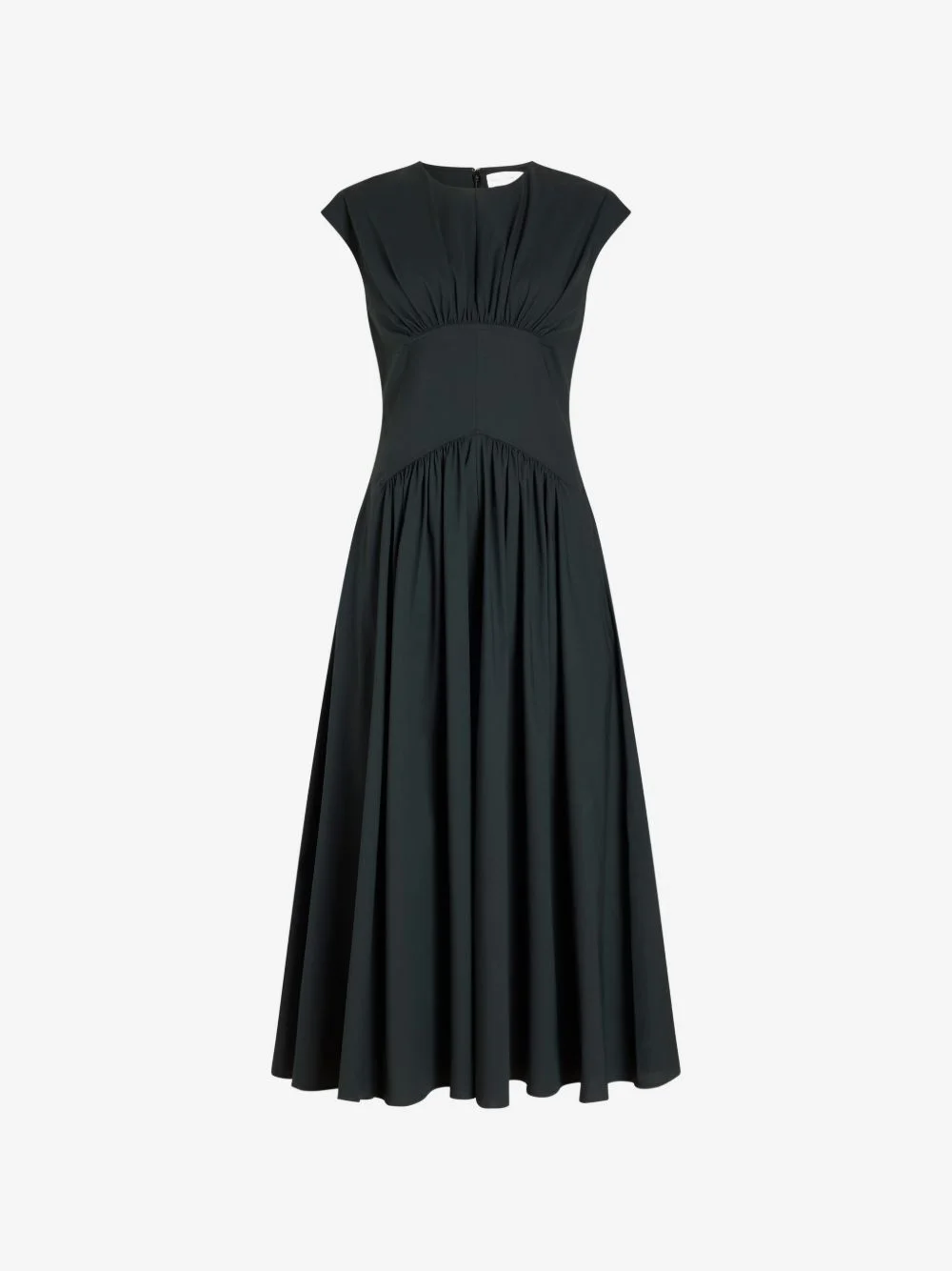 Nyssa gathered-waist midi dress - 1