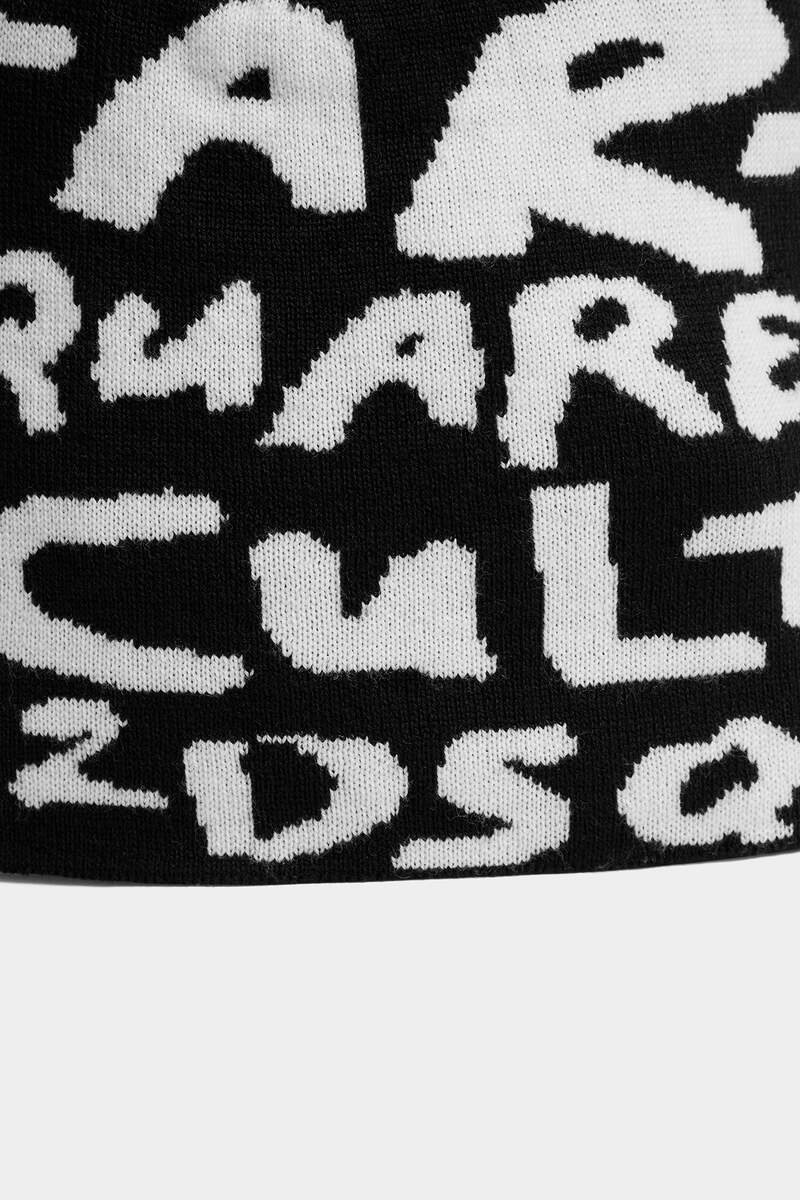 D2 POP 80'S KNIT BEANIE - 3