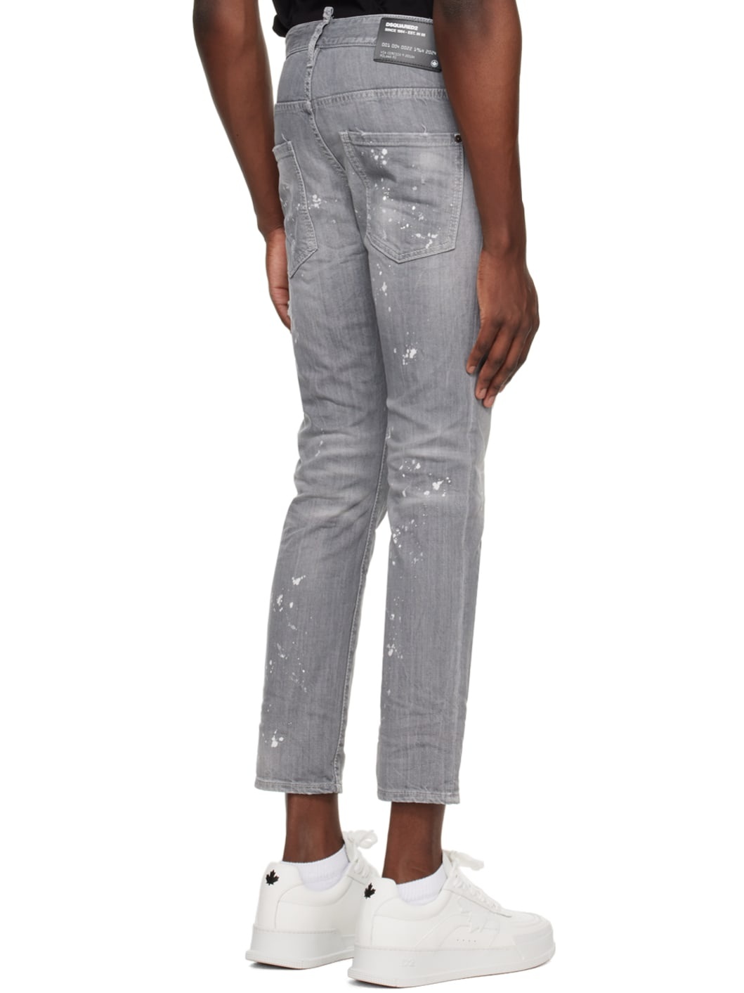 Gray Skater Jeans - 3