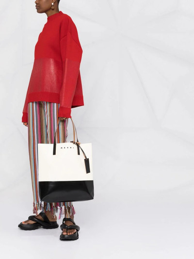 Marni logo-print tote bag outlook