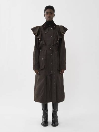 Chloé BARBOUR FOR CHLOÉ "DANI" TRENCH COAT outlook