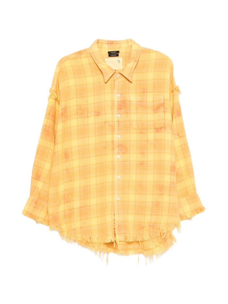 shredded seam drop shirt 1