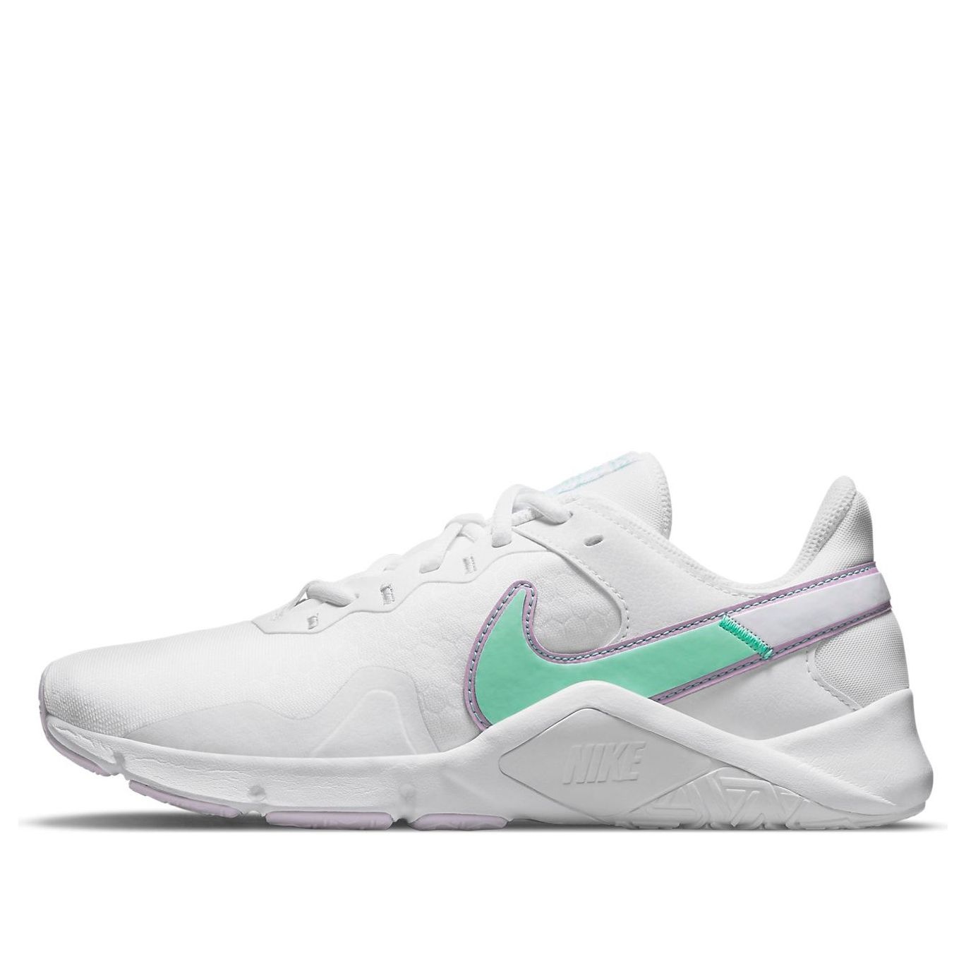 (WMNS) Nike Legend Essential 2 'White Green Glow' CQ9545-100 - 1