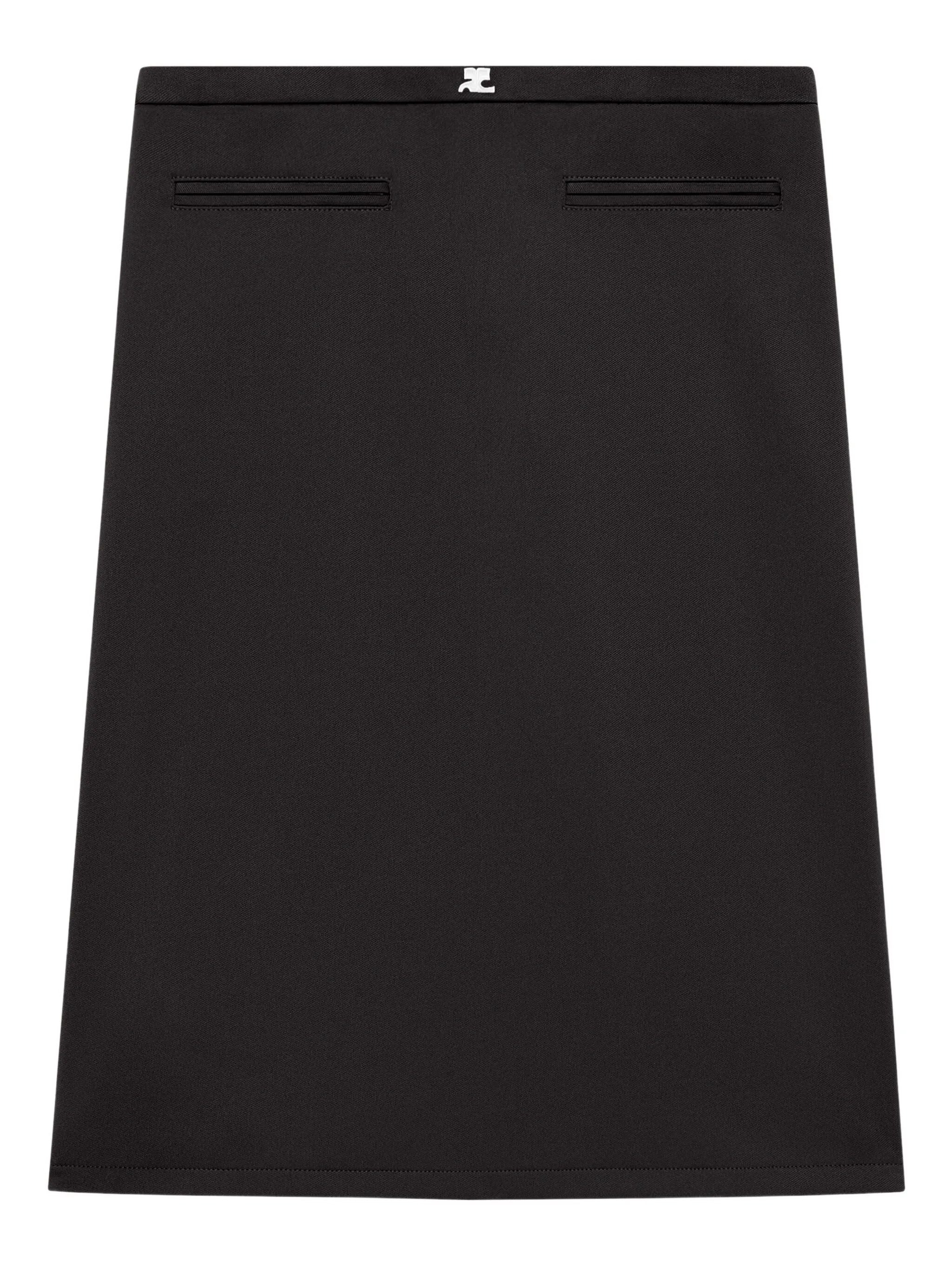 Courrèges Tailored High-waisted Skirt - 4