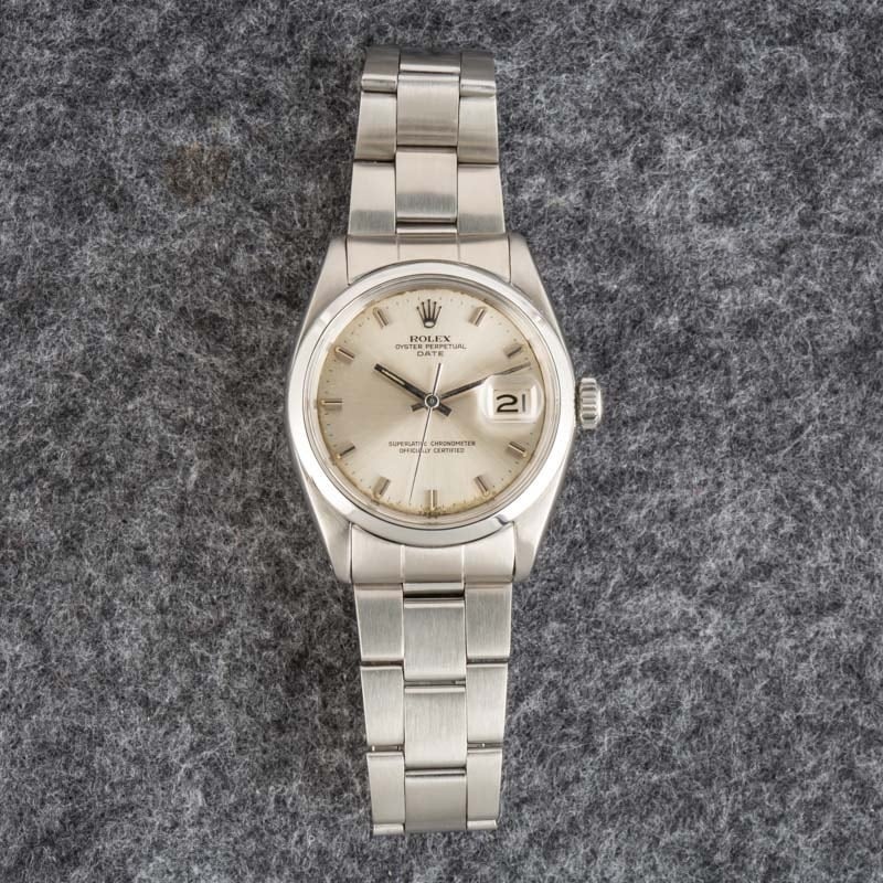 Vintage Rolex Date 1500 steel - 6