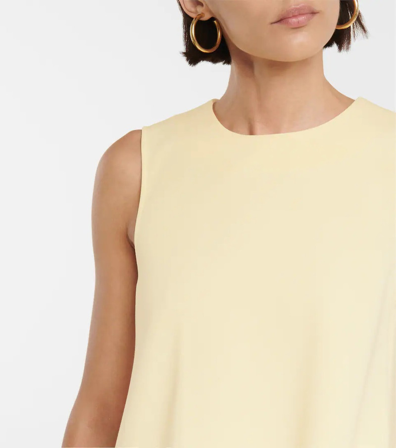 Stretch-faille minidress 4