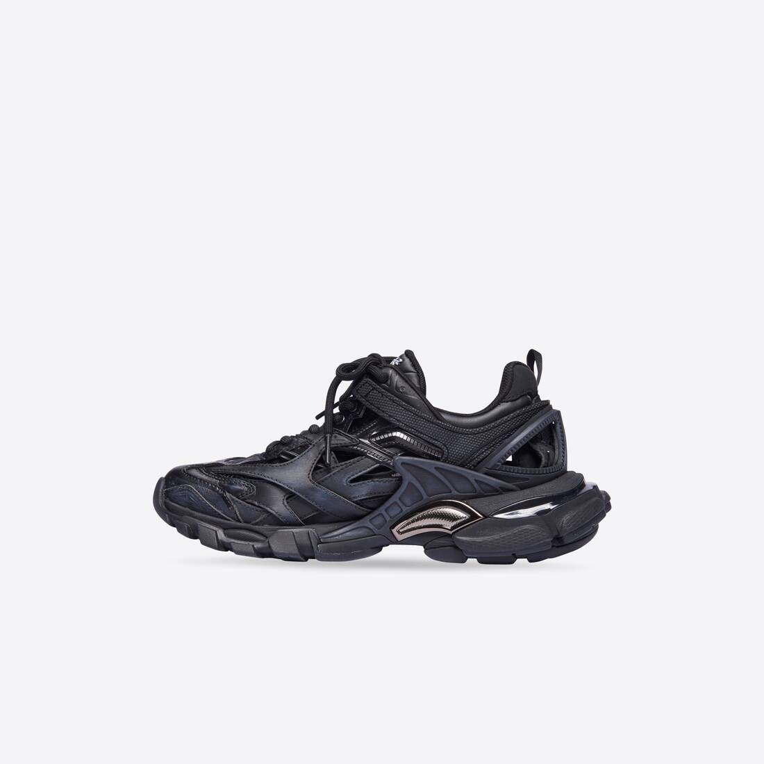 Women's Track.2 Sneaker in Black - 4