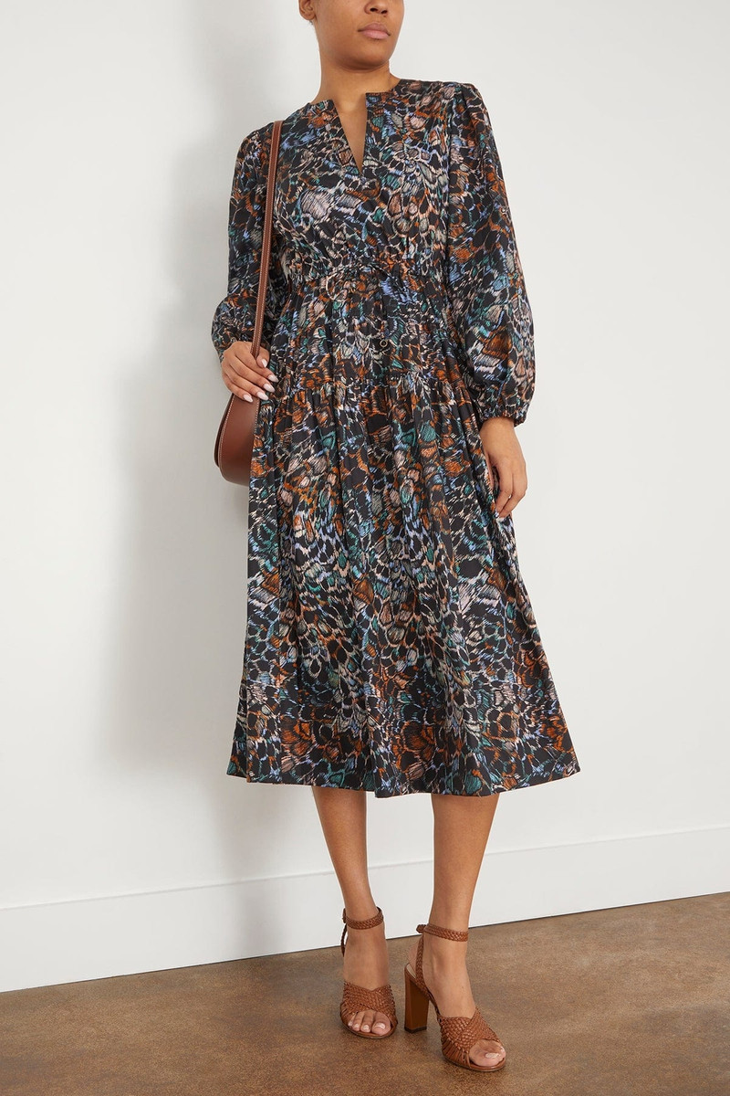 ULLA JOHNSON Aurelie Dress in Starling outlook