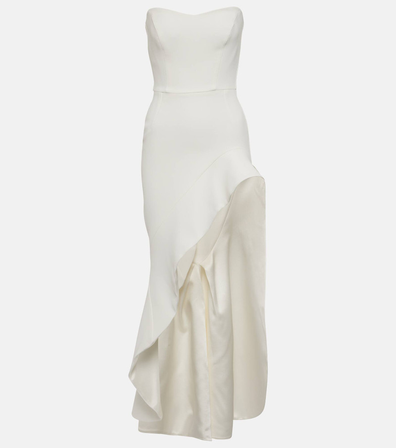 Divergence ruffle-trimmed 가운 - 1