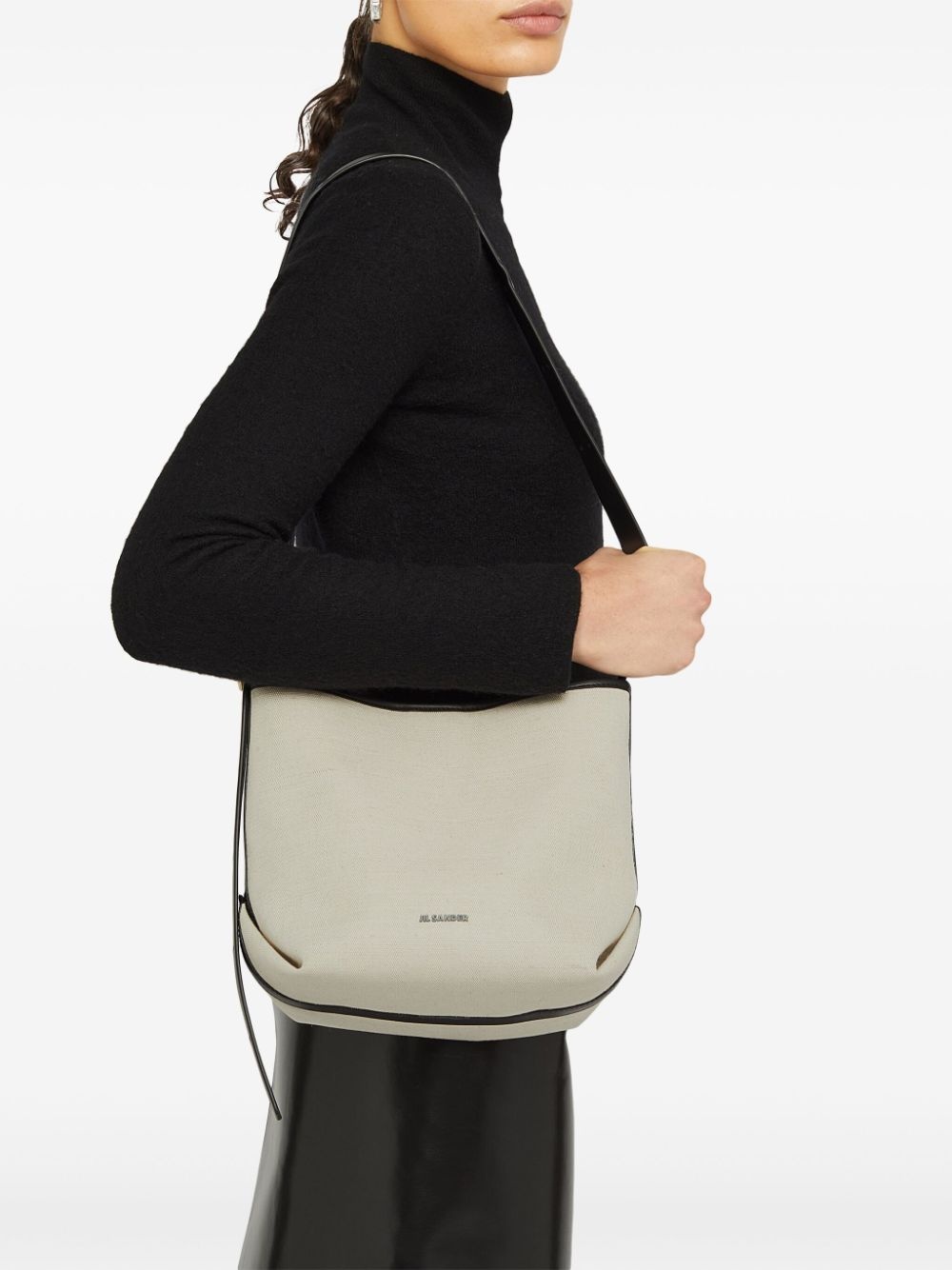 folded small tote bag - 3