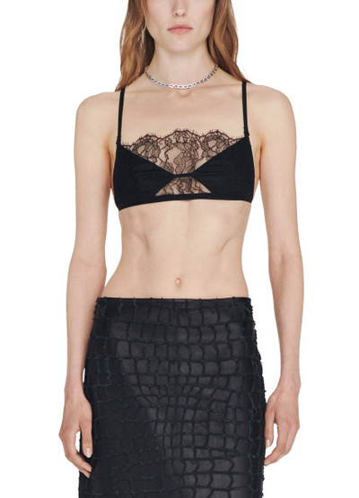 Dion Lee Chantilly lace bra outlook