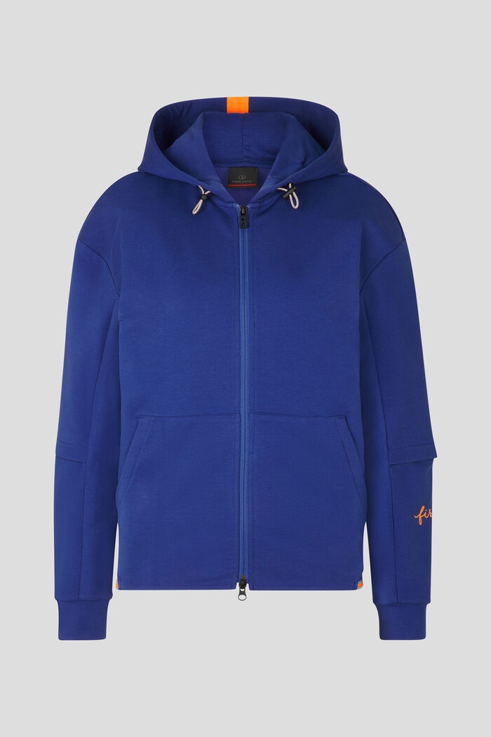 Enia Sweatshirt jacket in Royal blue - 1
