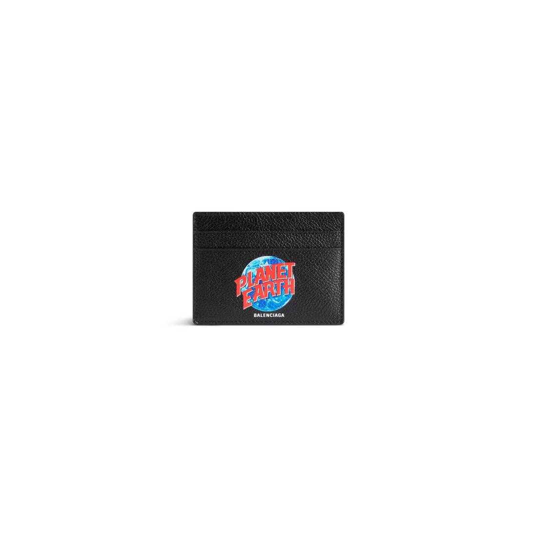 Men's Cash Card Holder in Black/blue - 1