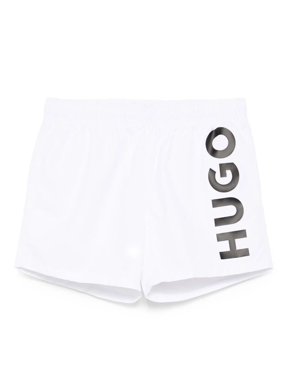 logo-printed swim shorts - 1