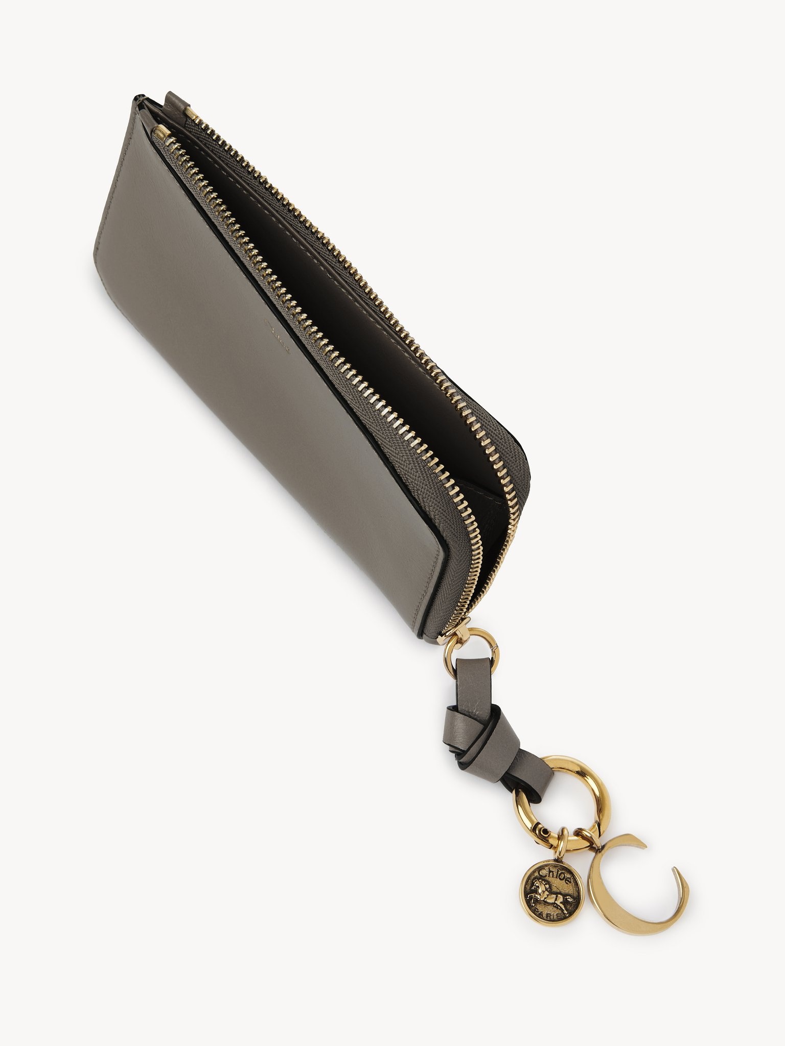 ALPHABET PURSE IN SHINY LEATHER - 3