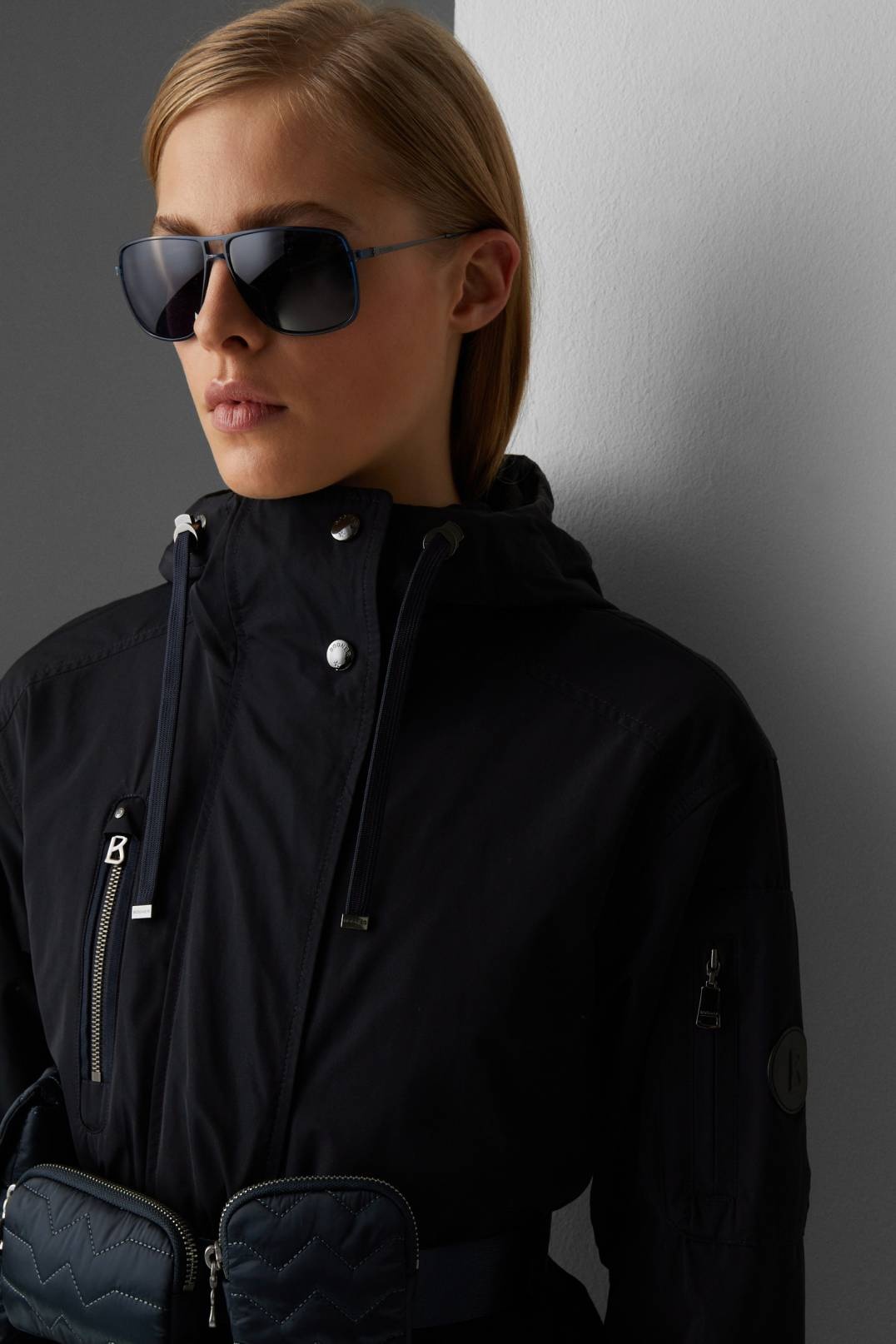 ZIA PARKA IN NAVY BLUE - 5