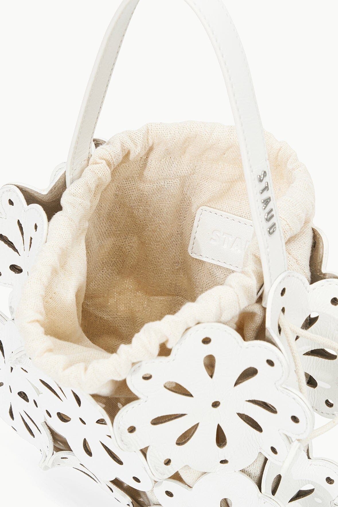 STAUD FLORA BASKET BAG PAPER - 6