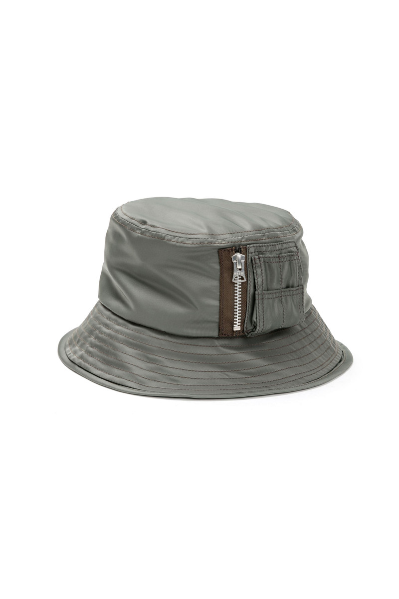 sacai Pocket Double Brim Hat / Nylon Twill outlook