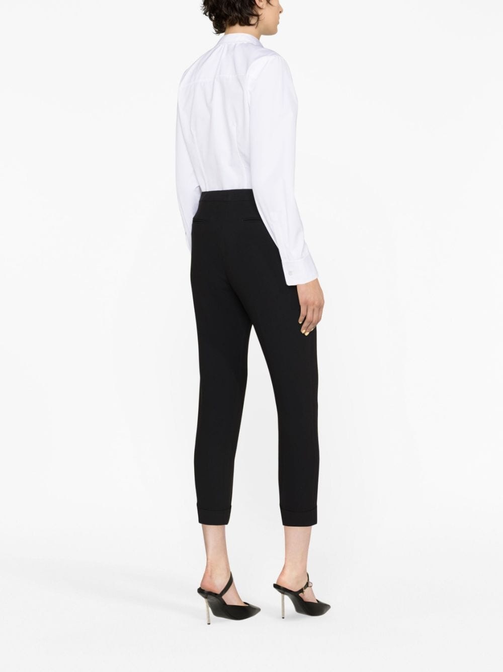 zip-embellished cotton shirt - 4