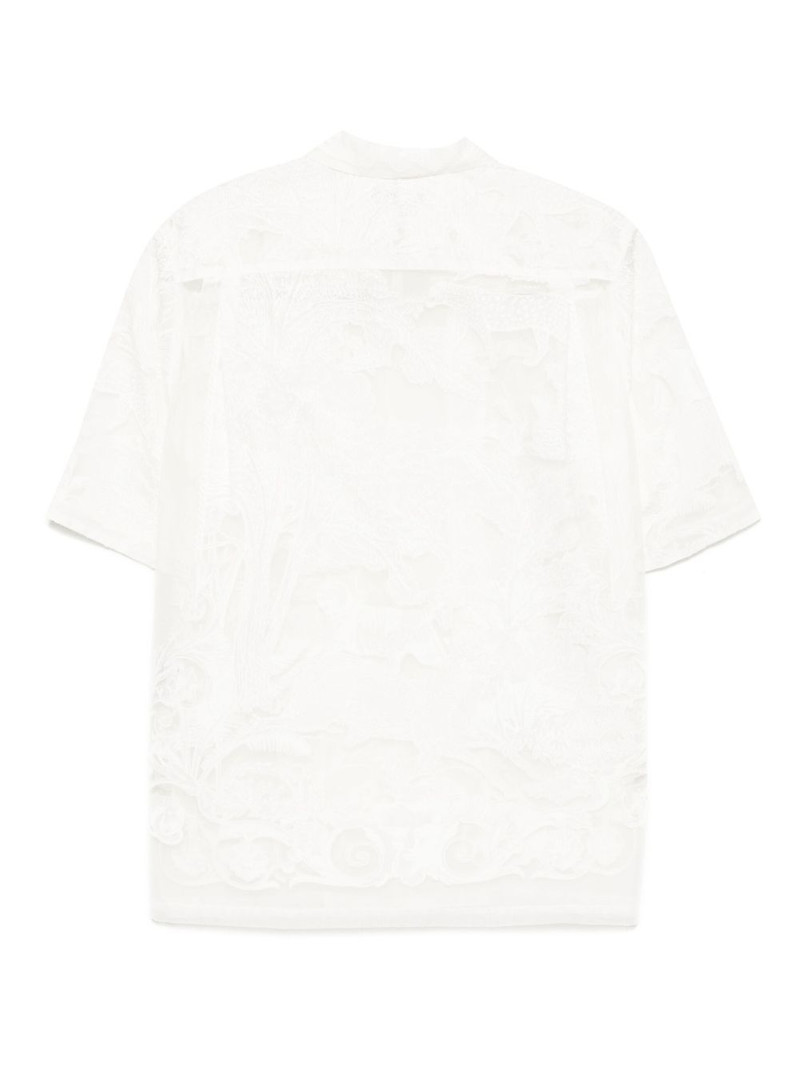 TAAKK mesh embroidery shirt outlook
