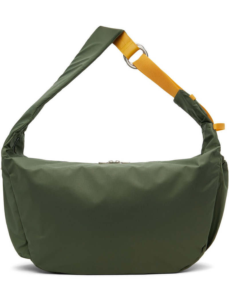 Khaki Ark Solid L Shoulder Bag 1
