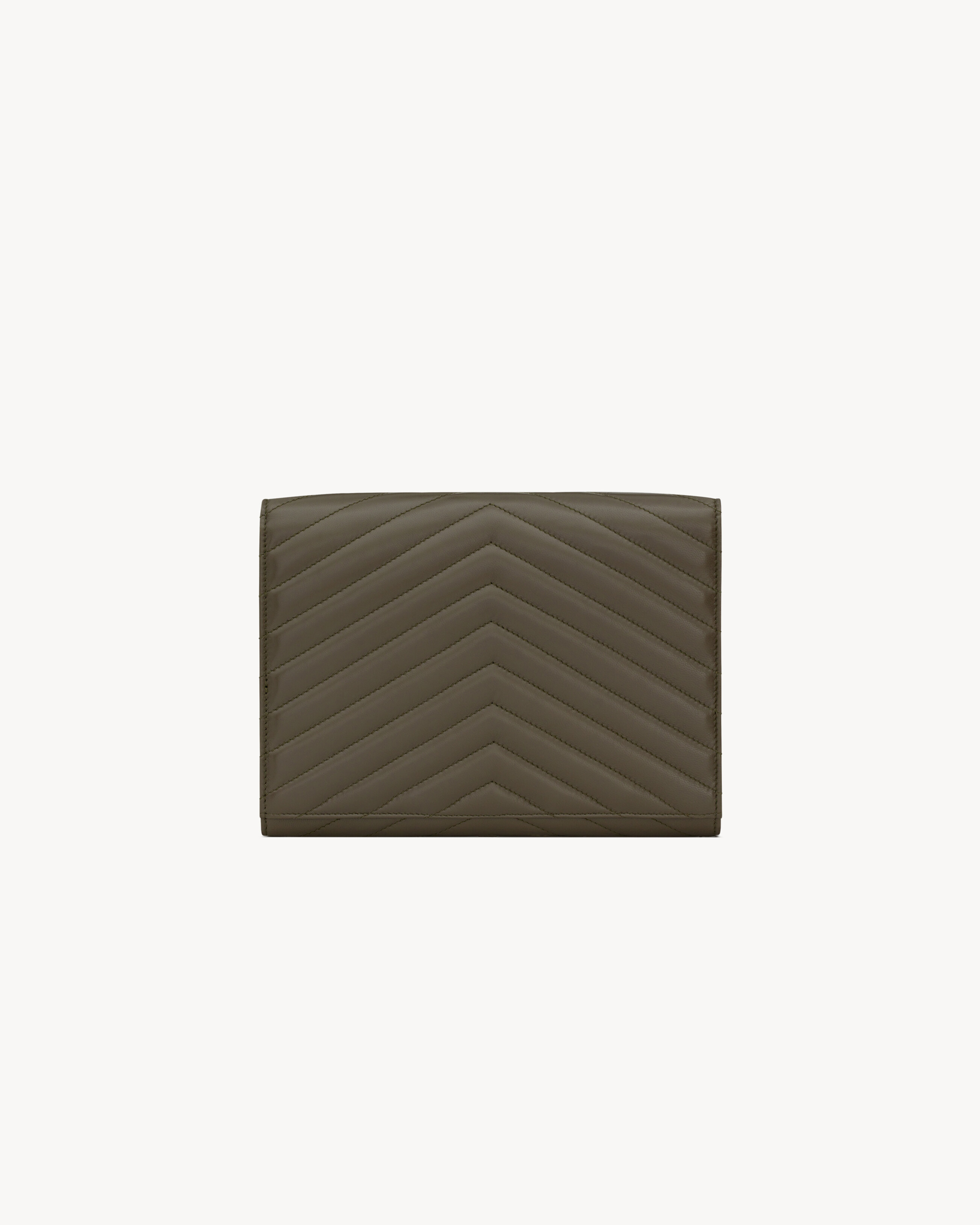 CASSANDRE MATELASSÉ FLAP POUCH IN LAMBSKIN - 3