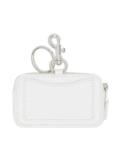 Marc Jacobs White 'The Nano Snapshot Charm' Coin Pouch outlook