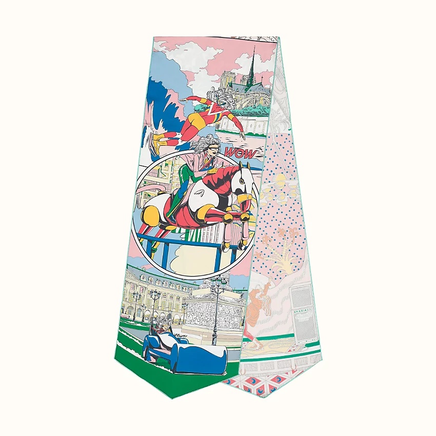 Le Premier Chant, Wow ! silk muffler - 3