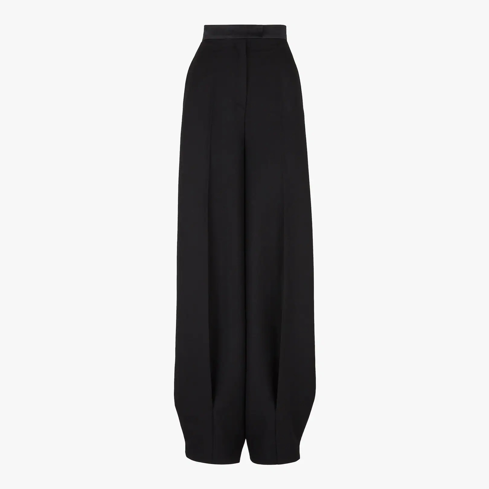 Black wool pants - 1