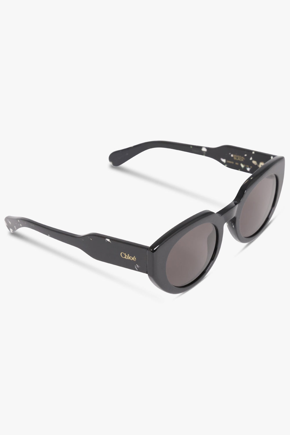 CHO311S ROUNDED SUNGLASSES | BLACK/GREY - 2