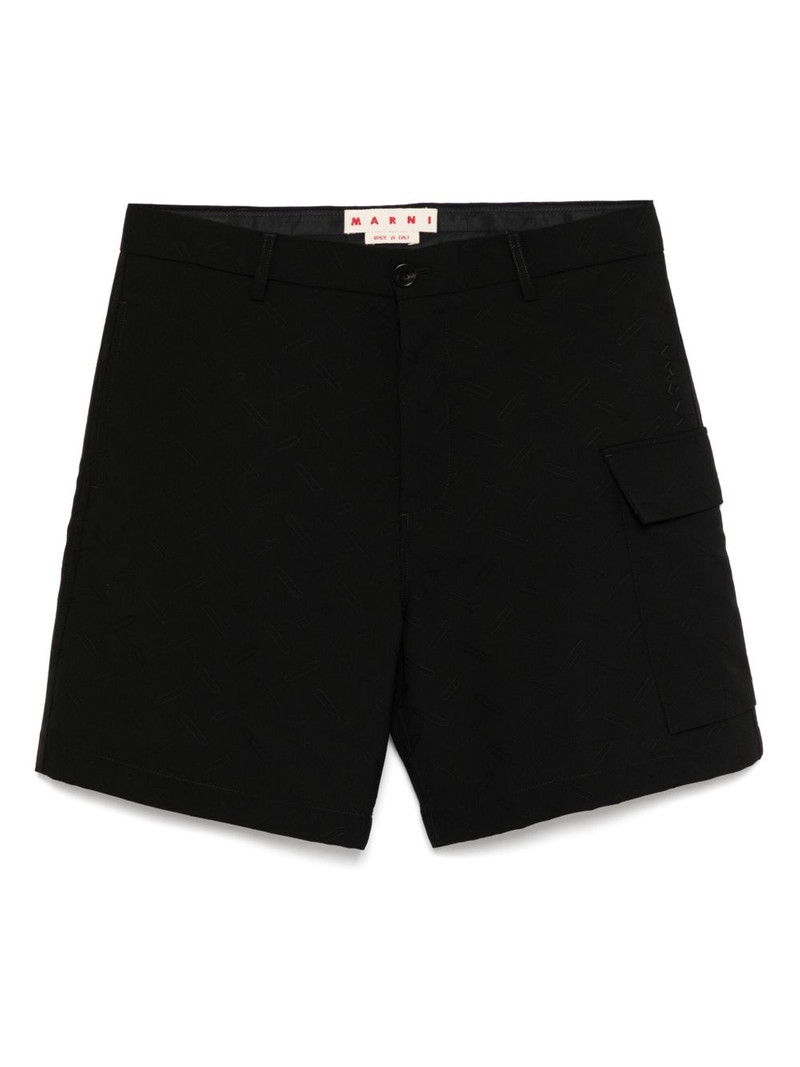 confetti-embroidered shorts 1