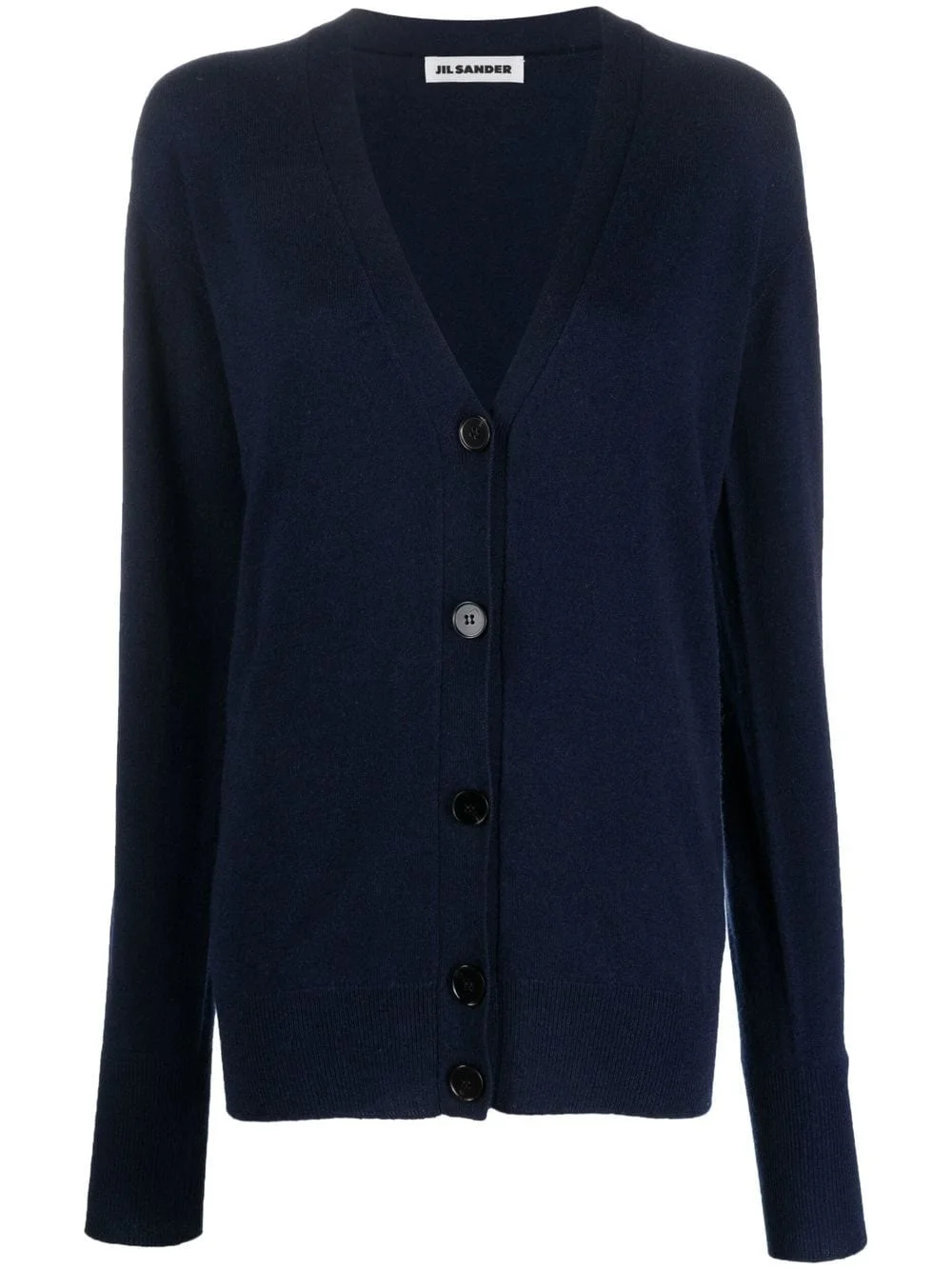 button-down cashmere cardigan - 1