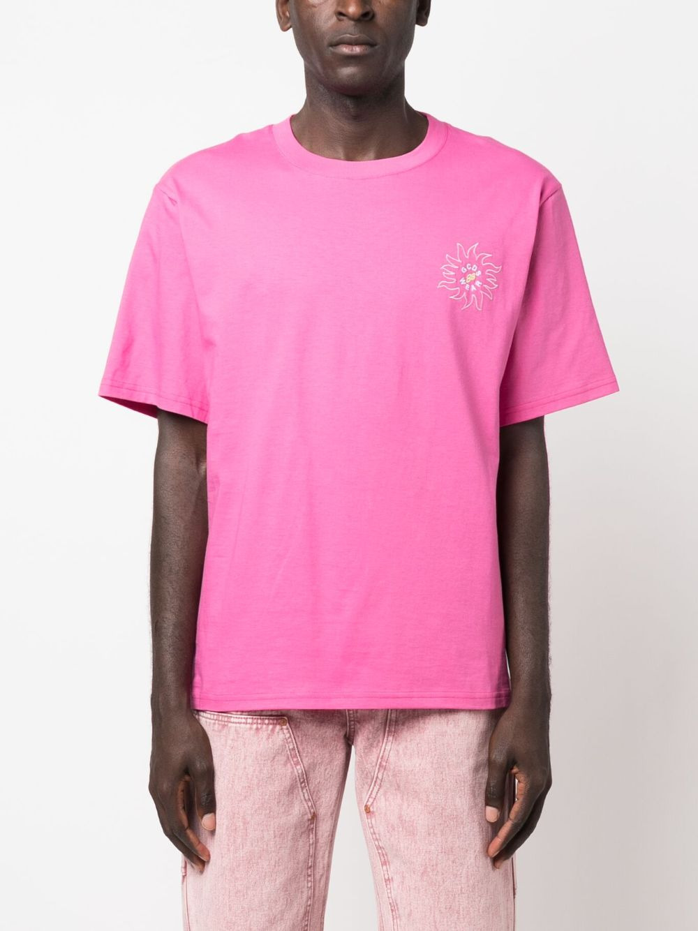 Surfing Wirdo graphic-print T-shirt - 3