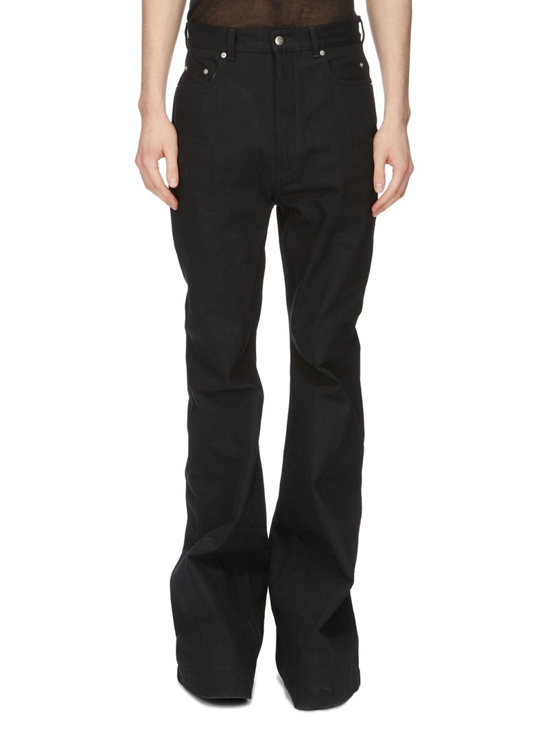 high-waist flared trousers 1
