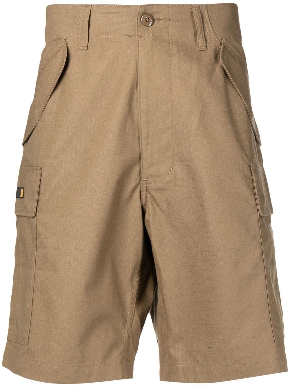 logo-patch cargo shorts - 1