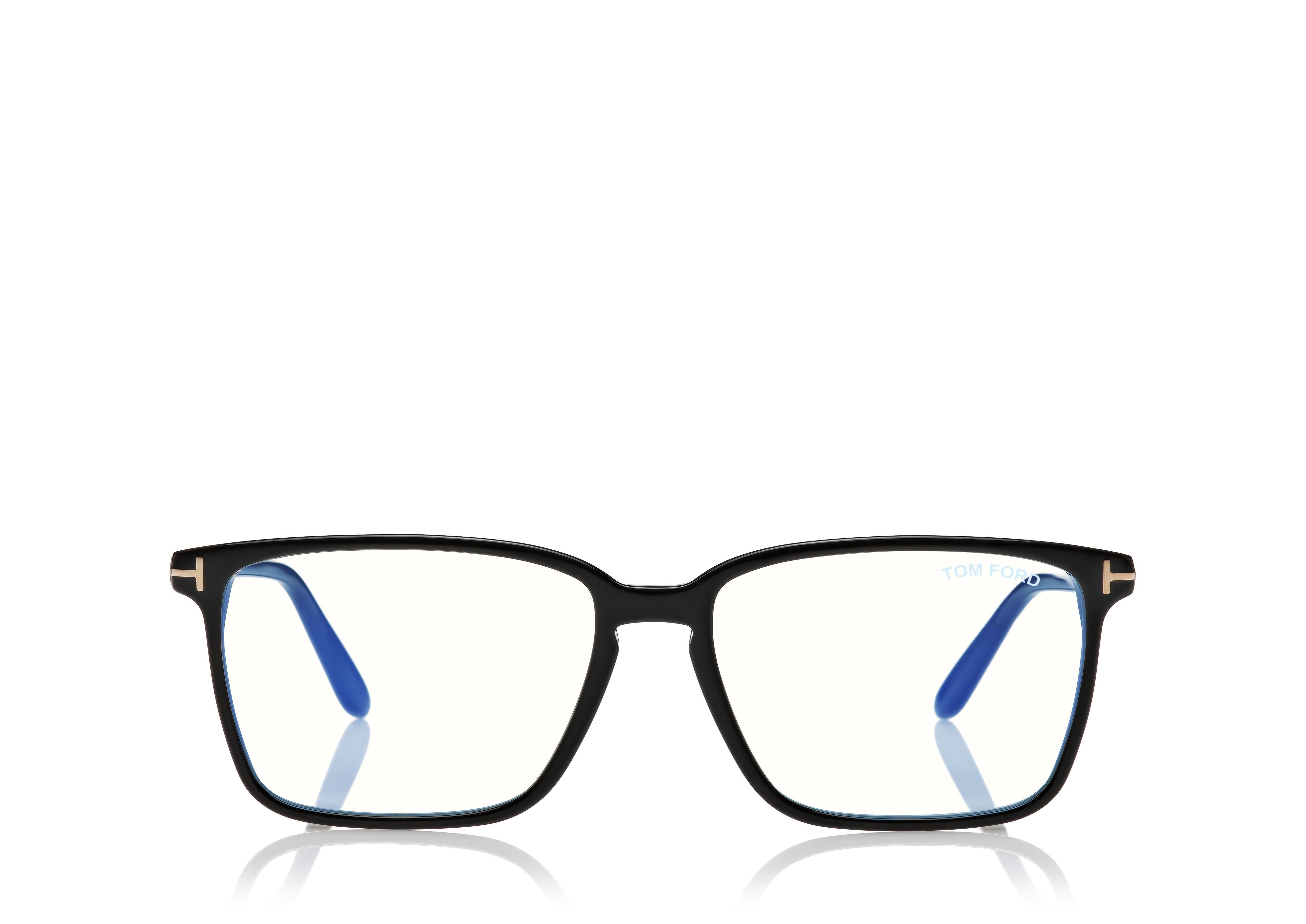 BLUE BLOCK SOFT SQUARE SHAPE OPTICALS - 1