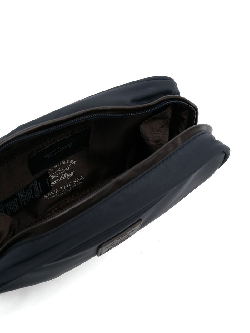 leather-trim wash bag 4