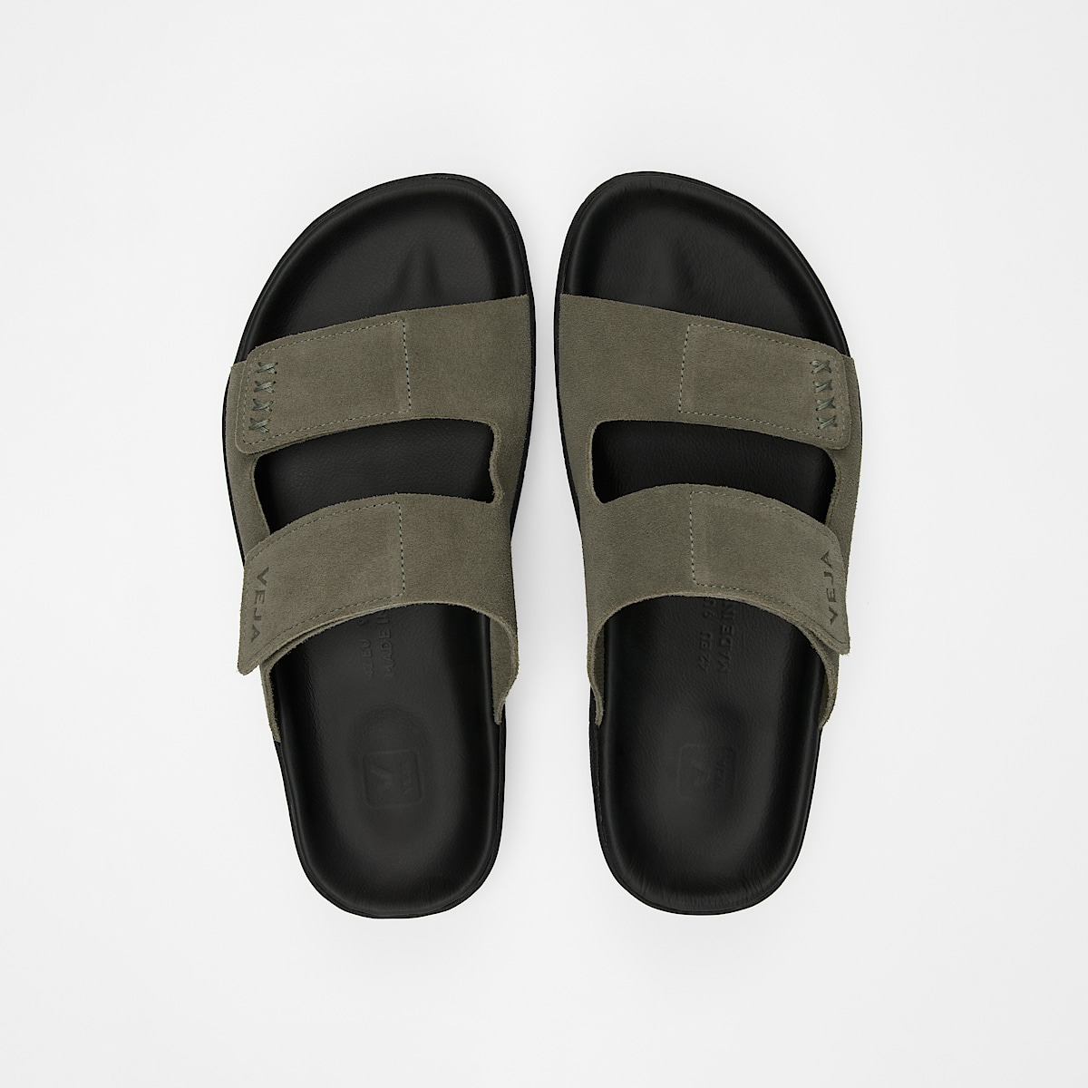 ETNA SUEDE KAKI BLACK - 2