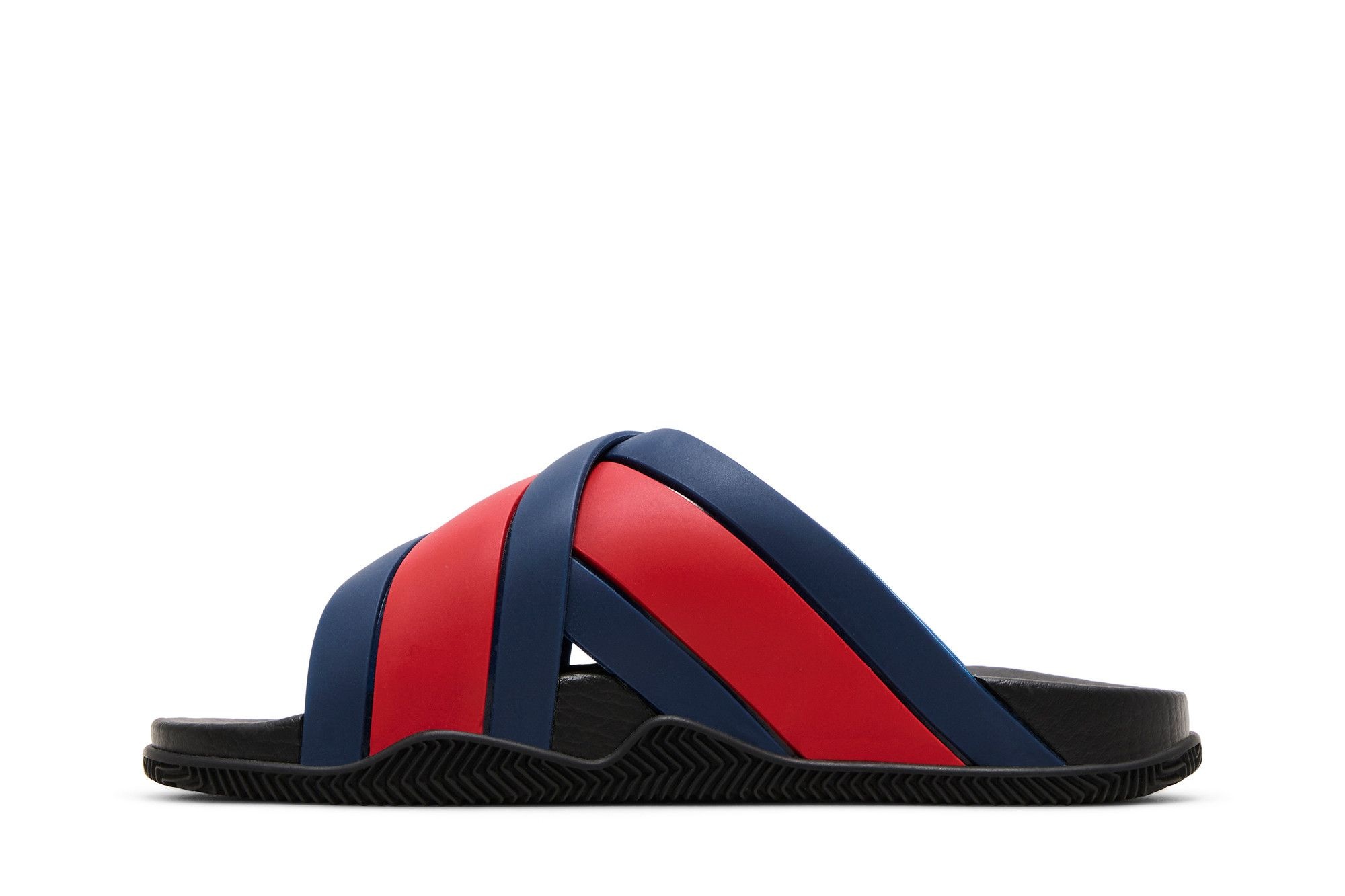 Gucci GG Slide Sandal 'Blue Red' - 3